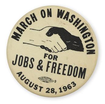 KING, MARTIN LUTHER JR. We Shall Overcome. March on Washington for Jobs and Freedom, August 28, 1963.